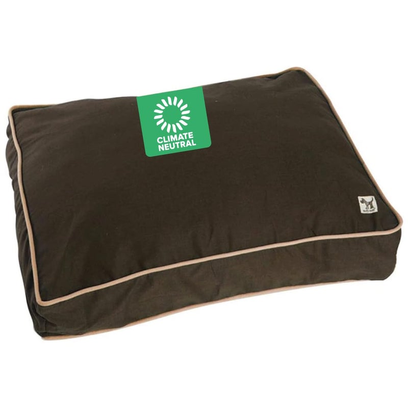 Molly Mutt Small Dog Bed Cover - Landslide Print - Measures 22"X27"X5"- 100% Cotton - Durable - Breathable - Sustainable - Machine Washable Dog Bed Cover - Image 1